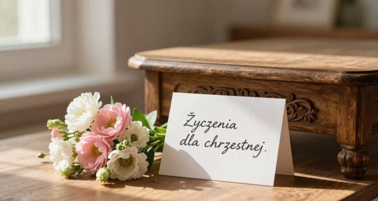 Życzenia dla chrzestnej