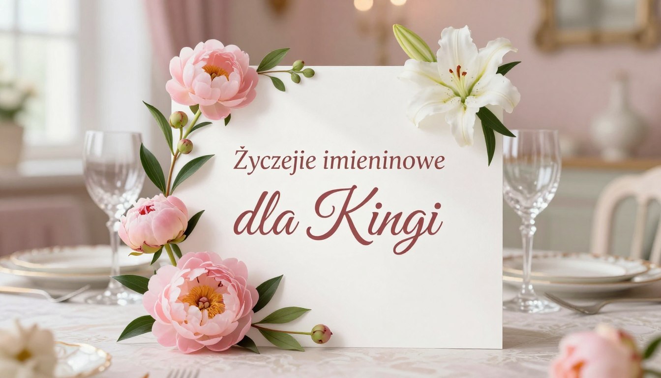 Życzenia imieninowe dla kingi