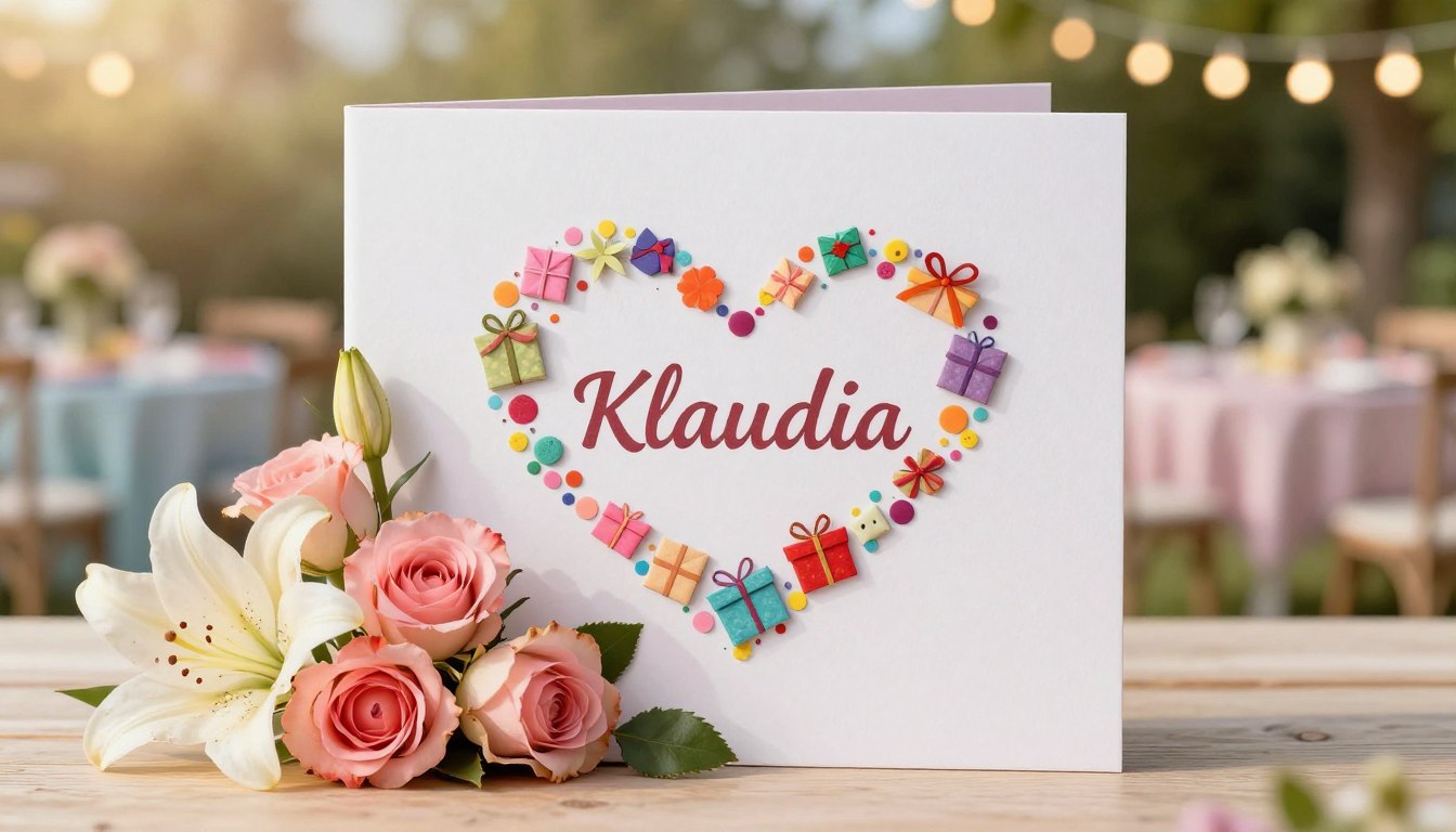 Życzenia imieninowe dla klaudii